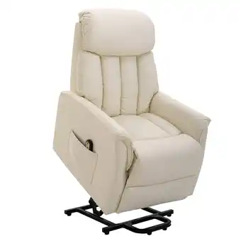 Netto Marken-Discount HOMCOM Elektrischer Aufstehsessel Kunstleder, Schaumstoff Angebot