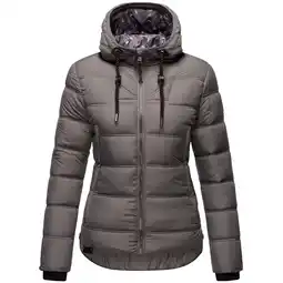 Netto Marken-Discount NAVAHOO Damen Steppjacke Warm gesteppte Winterjacke mit Kapuze Renesmee Angebot