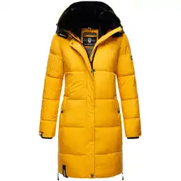 Netto Marken-Discount MARIKOO Damen Winterjacke Steppmantel Weichem Innenkragen & Abnehmbarer Kapuze Streliziaa Angebot