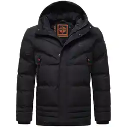 Netto Marken-Discount STONE HARBOUR Herren Winter Jacke Outdoor Parka Steppjacke warm gefüttert mit Kapuze Romaan Angebot
