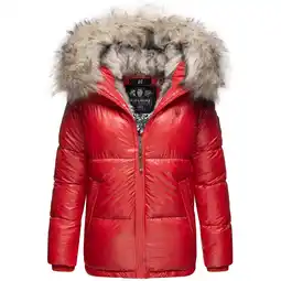 Netto Marken-Discount NAVAHOO Damen Winterjacke Warm Gefütterte Steppjacke mit Kunstfellkapuze Tikunaa Angebot