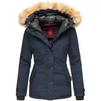 Netto Marken-Discount NAVAHOO Damen Warmer Winterjacke Parka mit Kunstfell-Kapuze Laura Angebot