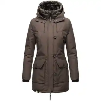 Netto Marken-Discount NAVAHOO Damen Winterjacke Warm gefütterter Wasserdichter Wintermantel Freezestoorm Angebot