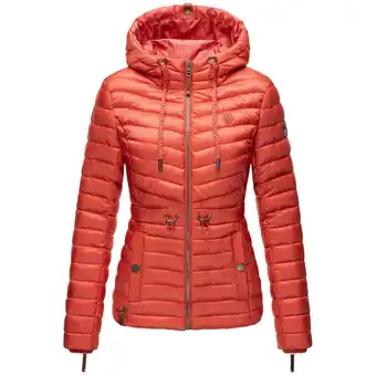 Netto Marken-Discount MARIKOO Damen Designer Outdoorjacke Steppjacke mit Kapuze Aniyaa Angebot