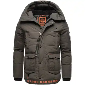 Netto Marken-Discount STONE HARBOUR Herren Stylische Outdoorjacke Winterjacke mit Teddyfell Innenfutter Admaroo Angebot