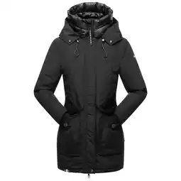 Netto Marken-Discount NAVAHOO Damen Winterjacke Wasserdichter Wintermantel Parka Warm gefüttertet Blizzardstorm Angebot
