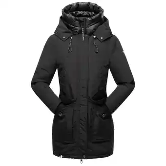 Netto Marken-Discount NAVAHOO Damen Winterjacke Wasserdichter Wintermantel Parka Warm gefüttertet Blizzardstorm Angebot
