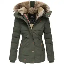 Netto Marken-Discount MARIKOO Damen Stylischer Winterjacke Steppjacke Mit Großer Kapuze Nekoo Angebot