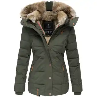 Netto Marken-Discount MARIKOO Damen Stylischer Winterjacke Steppjacke Mit Großer Kapuze Nekoo Angebot
