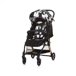 Netto Marken-Discount Chipolino Kinderwagen Move on 6 kg klappbar gefederte Vorderräder verstellbar schwarz gemustert Angebot