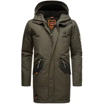 Netto Marken-Discount STONE HARBOUR Herren Modischer Wintermantel Winterparka mit Teddyfell Futter Ragaan Angebot