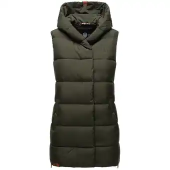 Netto Marken-Discount NAVAHOO Damen Designer Steppweste ärmellose Weste mit Kapuze Madilynaa Angebot