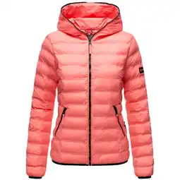 Netto Marken-Discount NAVAHOO Damen Stylische Steppjacke Übergangsjacke mit Kapuze Neevia Angebot