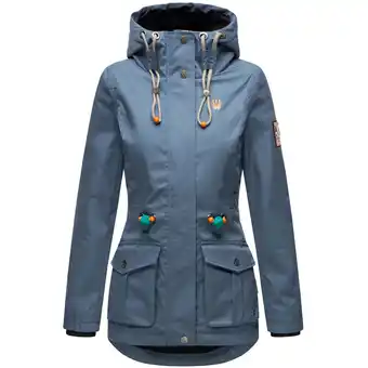 Netto Marken-Discount MARIKOO Damen Outdoorjacke aus Wasserabweisendem Obermaterial Babetaa Angebot