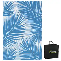 Netto Marken-Discount Outsunny Outdoor-Teppich Kunststoff Angebot