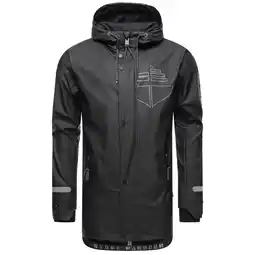 Netto Marken-Discount STONE HARBOUR Herren Outdoor Regenjacke Wasserdicht Anorak Parka Mantel mit Kapuze Tamio Angebot