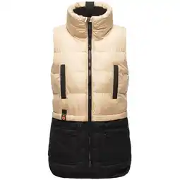 Netto Marken-Discount MARIKOO Damen Weste Outdoor Bodywarmer Winter Windbreaker Steppweste Kiraraa Angebot
