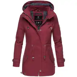 Netto Marken-Discount MARIKOO Damen Moderner Outdoorjacke Übergangsparka aus Baumwolle mit Kapuze Nyokoo Angebot