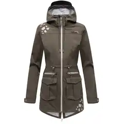 Netto Marken-Discount MARIKOO Damen Softshelljacke Outdoor Funktionsjacke aus Wasserabweisendem Obermaterial Ulissaa Angebot