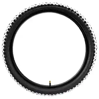 Netto Marken-Discount DSI Fahrradreifen MTB Fahrrad Mountainbike 2 Reifen 20 x 2,0 schwarz/weiß Angebot