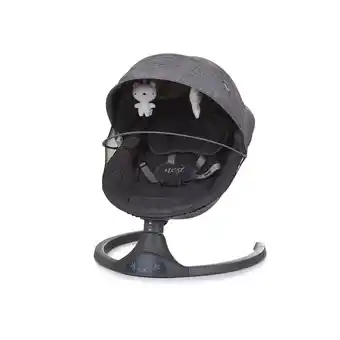 Netto Marken-Discount Chipolino Babywippe Nest Musik, Fernbedienung, Kissen, Gurt, Timer, Plüschtiere grau Angebot
