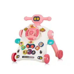 Netto Marken-Discount Chipolino Lauflernwagen 3 in 1 Auto, Spieltisch, Lenkrad, Tasten, Musik, Lichter rosa Angebot