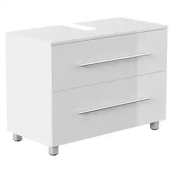 Netto Marken-Discount Mondial Universal Unterbau auf Standfüßen 85 cm SoftClose weiss hochglanz Angebot