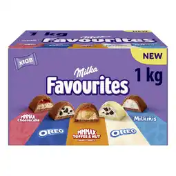 Netto Marken-Discount Milka Favourites - gefüllte Schokoladen Bites 1 kg Angebot