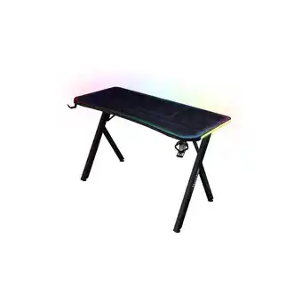 Netto Marken-Discount XROCKER Lumio Compact RGB - Gaming Schreibtisch mit RGB-Beleuchtung & Mousepad Angebot