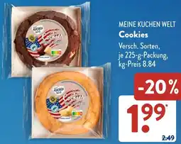 Aldi Süd MEINE KUCHEN WELT Cookies Angebot