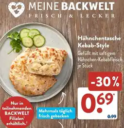 Aldi Süd Hähnchentasche Kebab-Style Angebot