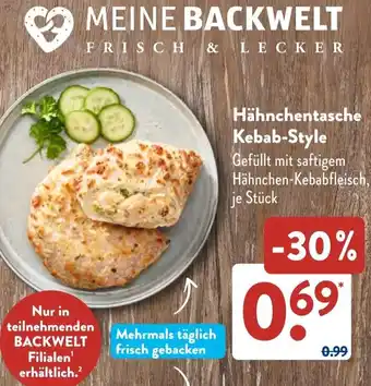 Aldi Süd Hähnchentasche Kebab-Style Angebot