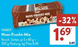 Aldi Süd FARMER Nuss-Frucht-Mix Angebot