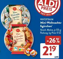 Aldi Süd WINTERTRAUM Mini-Weihnachtsfigürchen Angebot