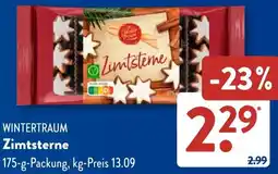 Aldi Süd WINTERTRAUM Zimtsterne Angebot
