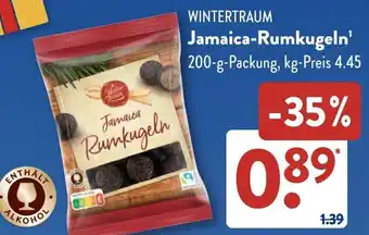 Aldi Süd WINTERTRAUM Jamaica-Rumkugeln Angebot