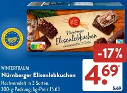 Aldi Süd WINTERTRAUM Nürnberger Elisenlebkuchen Angebot