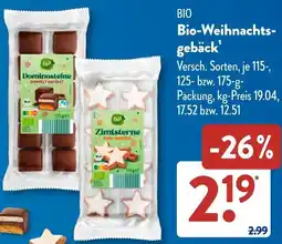 Aldi Süd Bio-Weihnachtsgebäck Angebot