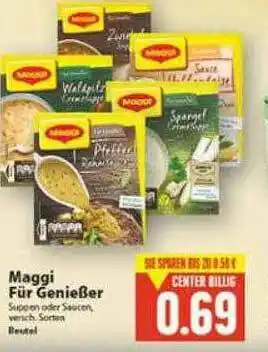 E-Center Maggi Für Genießer Angebot