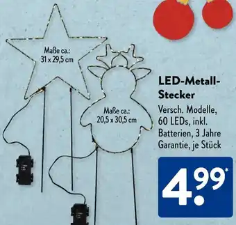 Aldi Süd LED-Metall Stecker Angebot