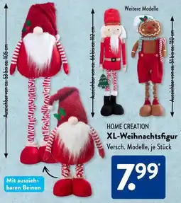 Aldi Süd HOME CREATION XL-Weihnachtsfigur Angebot