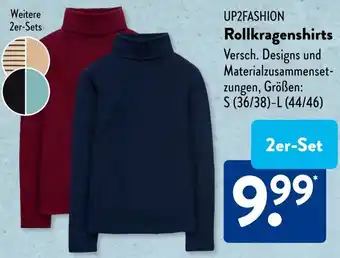 Aldi Süd UP2FASHION Rollkragenshirts Angebot