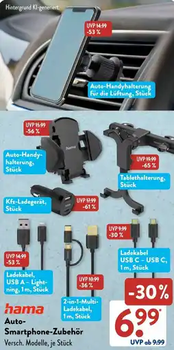 Aldi Süd hama Auto Smartphone-Zubehör Angebot