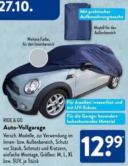 Aldi Süd RIDE & GO Auto-Vollgarage Angebot