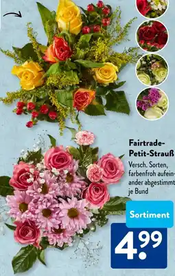 Aldi Süd Fairtrade Petit-Strauß Angebot
