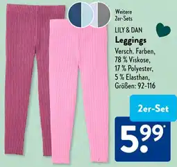 Aldi Süd LILY & DAN Leggings Angebot