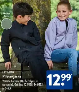 Aldi Süd LILY & DAN Pilotenjacke Angebot