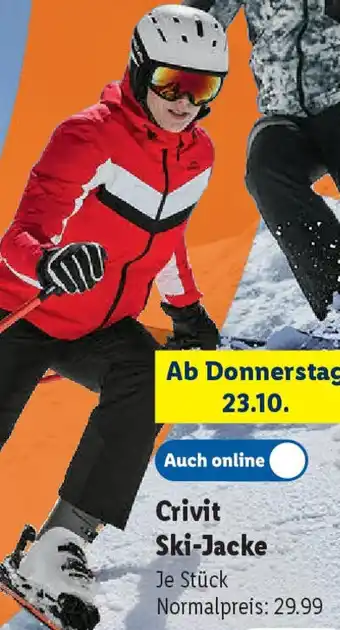 Lidl Crivit Ski-Jacke Angebot