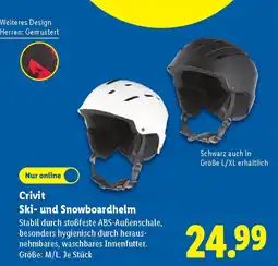 Lidl Crivit Ski- und Snowboardhelm Angebot