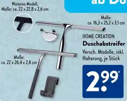 Aldi Süd HOME CREATION Duschabstreifer Angebot